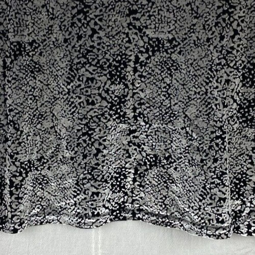 Jaipur Crushed Burnout Velvet Crop Tank Top Vintage Size Small Vintage - Picture 2 of 6